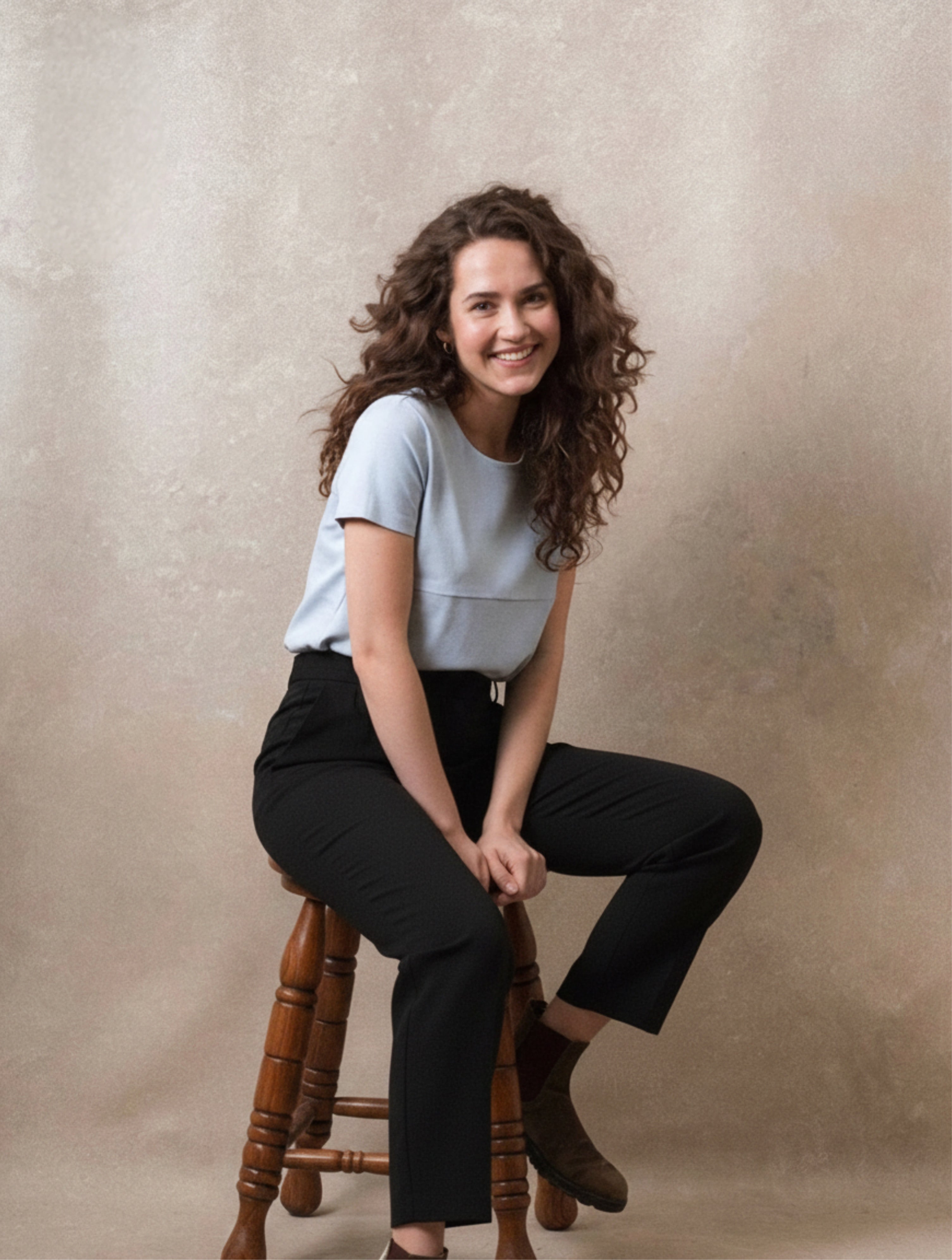 🤍 Haut d’allaitement “Essentiel Doux” 100% coton