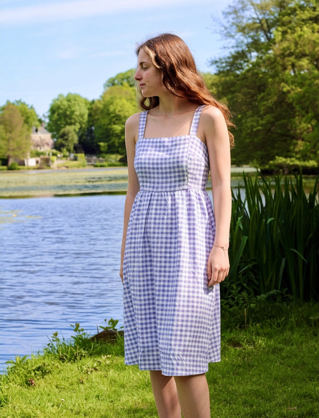 Robe d’allaitement - Vichy Lactée 🤍