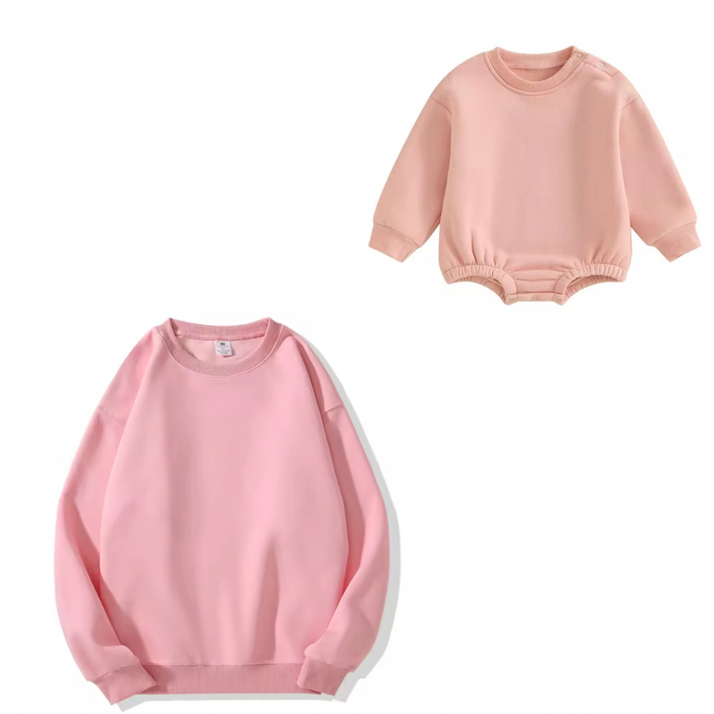 Ensemble matchy sweat allaitement maman & bébé 🌸