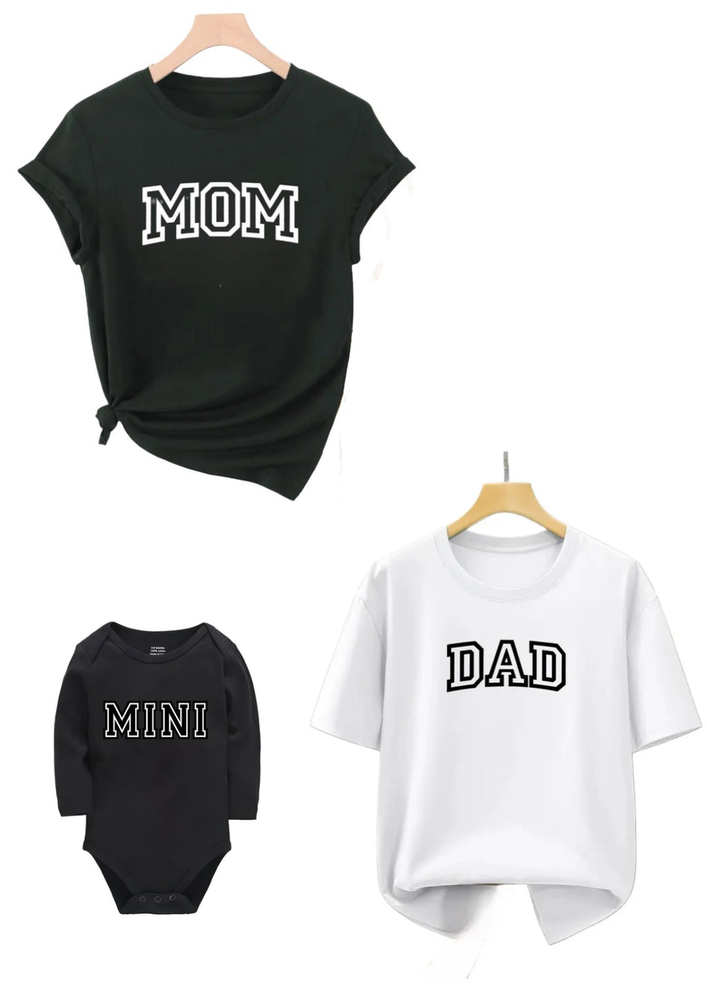 Ensemble Matchy - Mom Dad & Mini