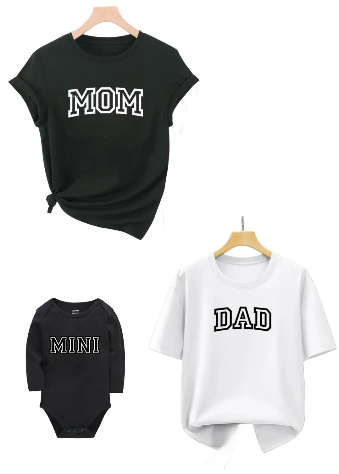 Ensemble Matchy - Mom Dad & Mini