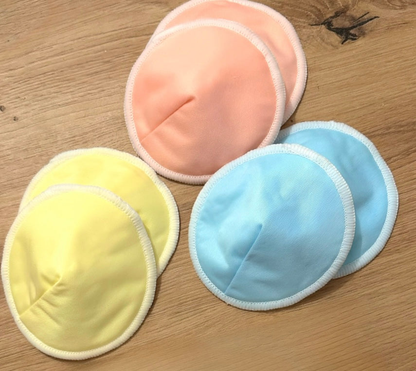 ☁️ Pack 6 Coussinets d’allaitement 100% coton bio