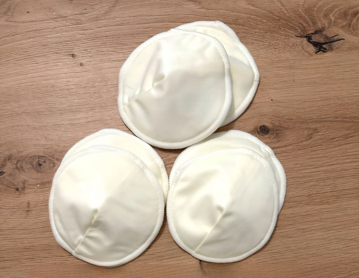 ☁️ Pack 6 Coussinets d’allaitement 100% coton bio