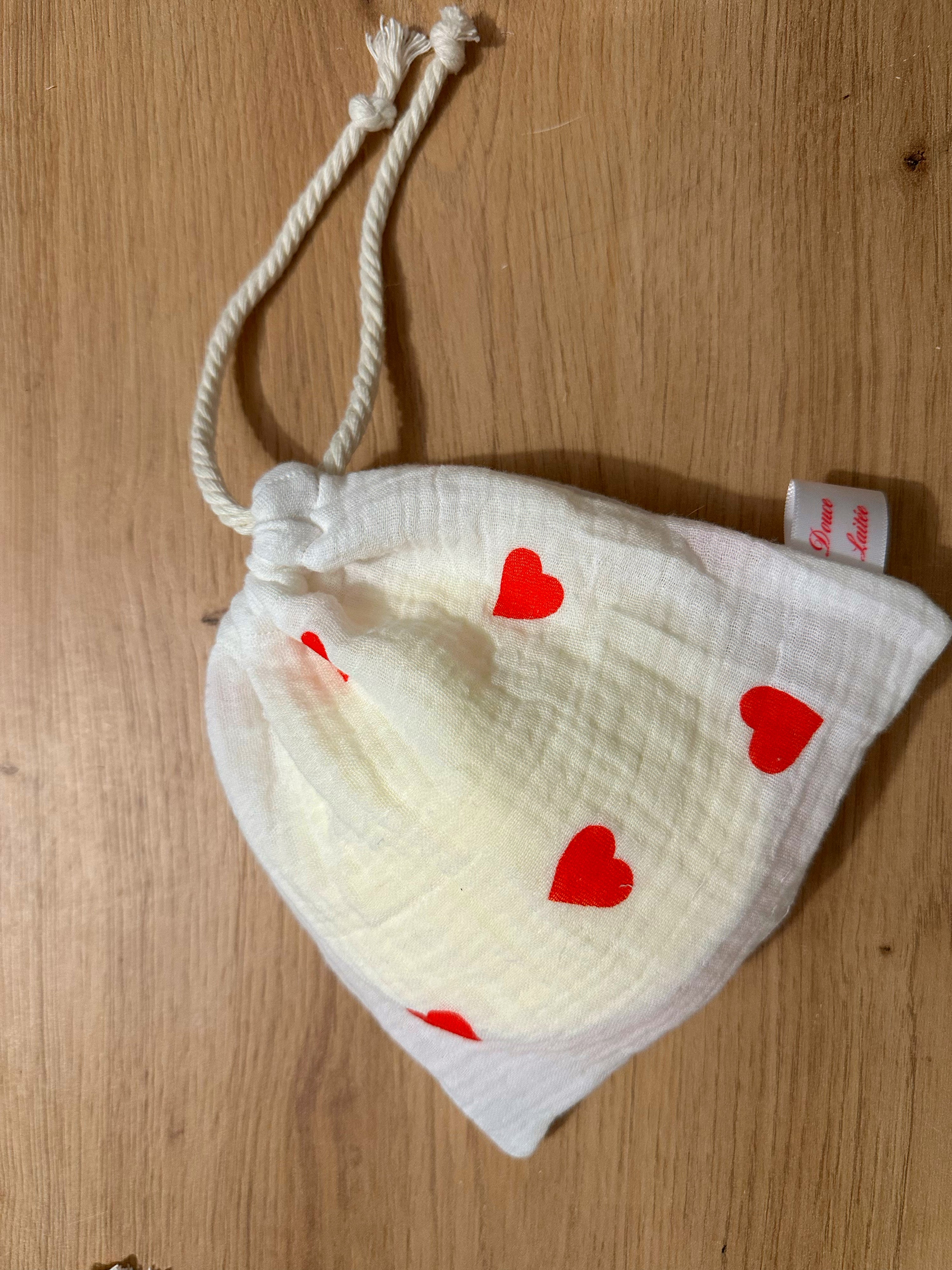 ☁️ Pack 6 Coussinets d’allaitement 100% coton bio