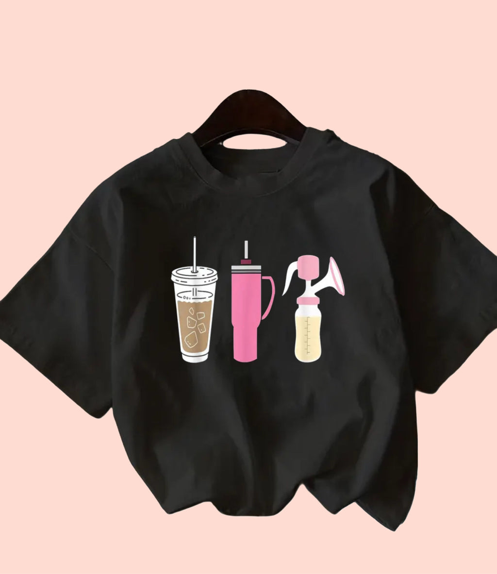 Haut d’allaitement - Coffee & Milk ☕🍼