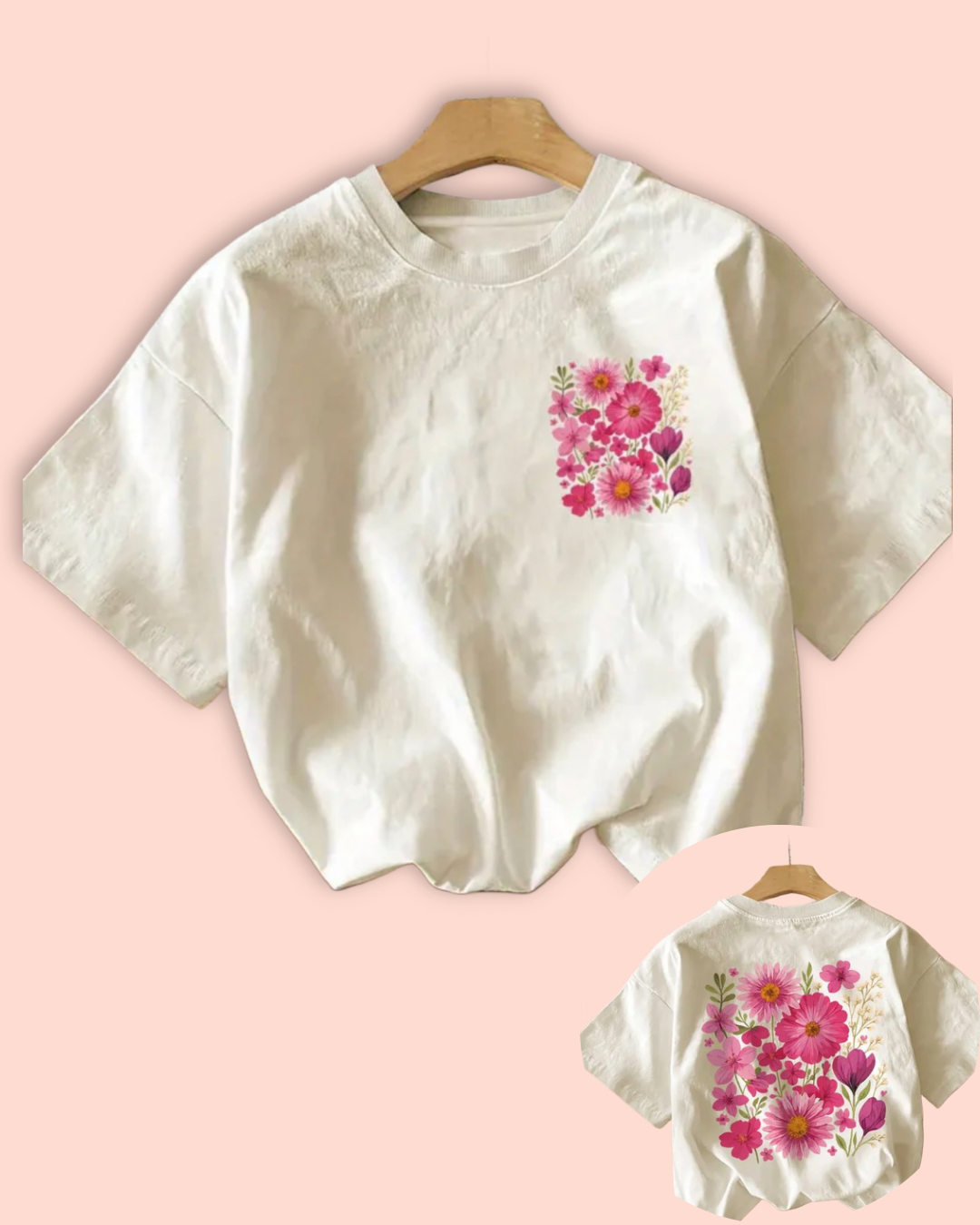 Haut d’allaitement - Motifs Fleurs 🌸