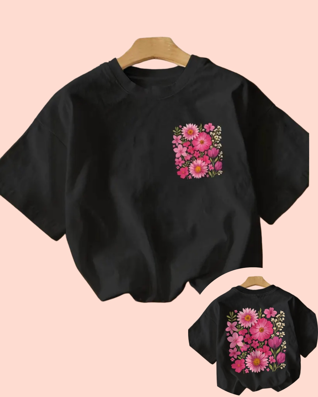 Haut d’allaitement - Motifs Fleurs 🌸