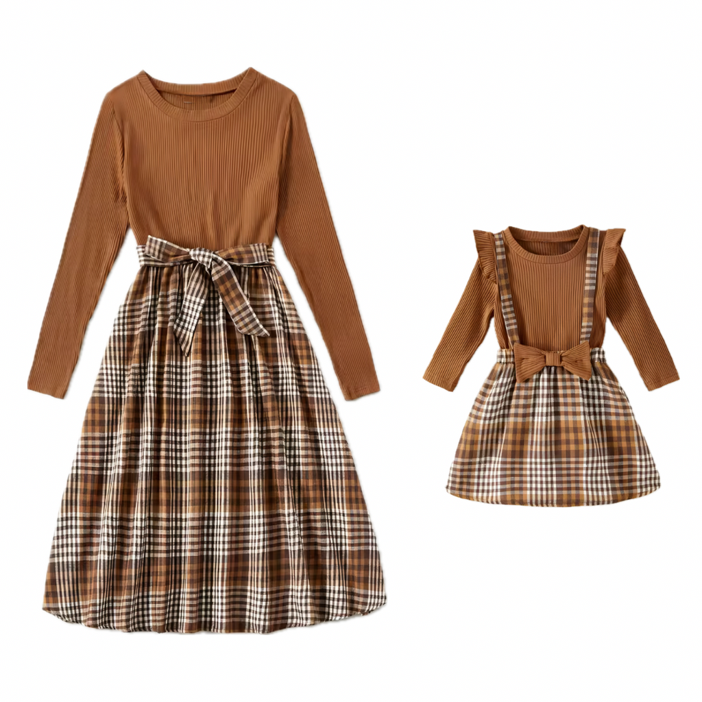 Ensemble matchy MAMAN & BÉBÉ 🤎