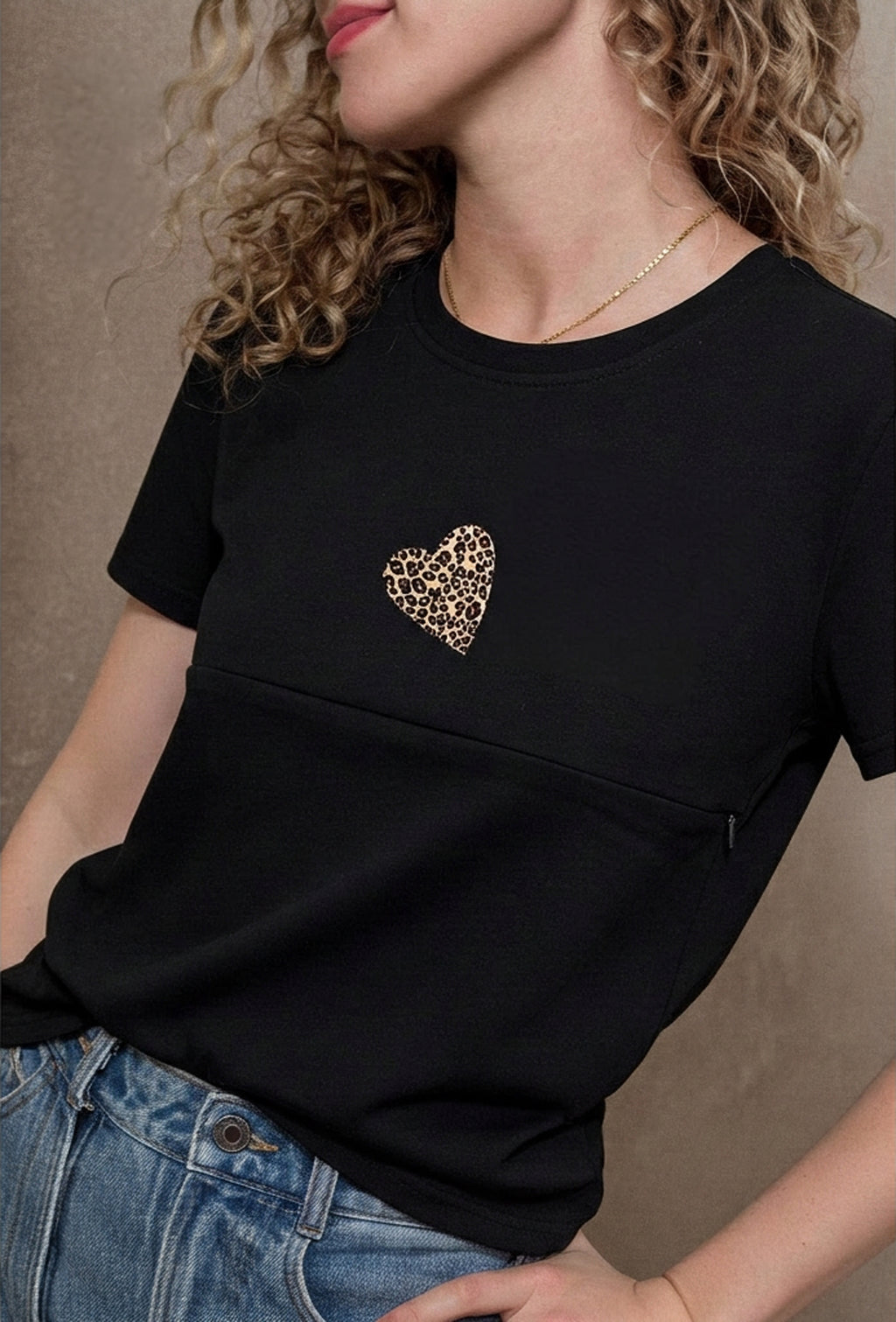 Haut d’allaitement - AMOUR Léopard 🐆
