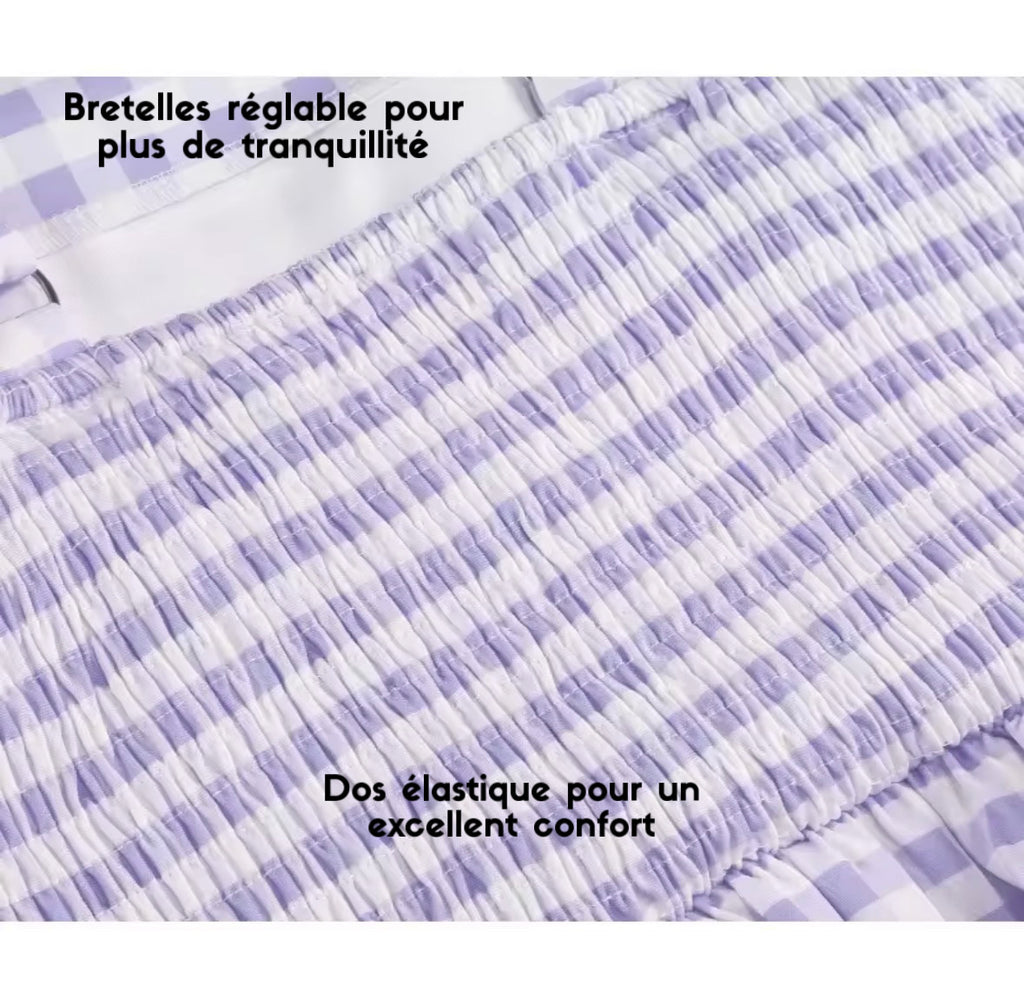 Robe d’allaitement - Vichy Lactée 🤍