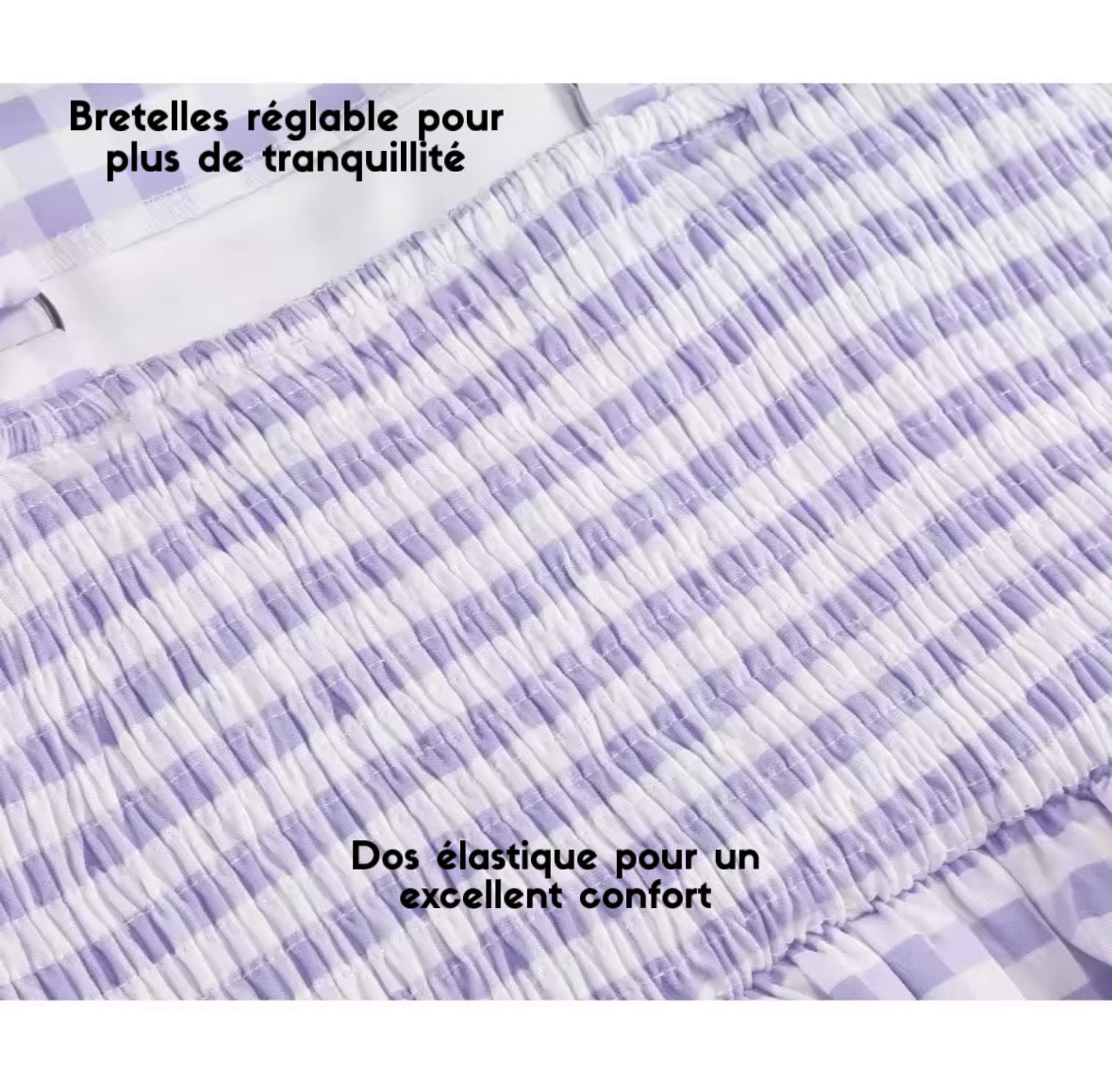 Robe d’allaitement - Vichy Lactée 🤍