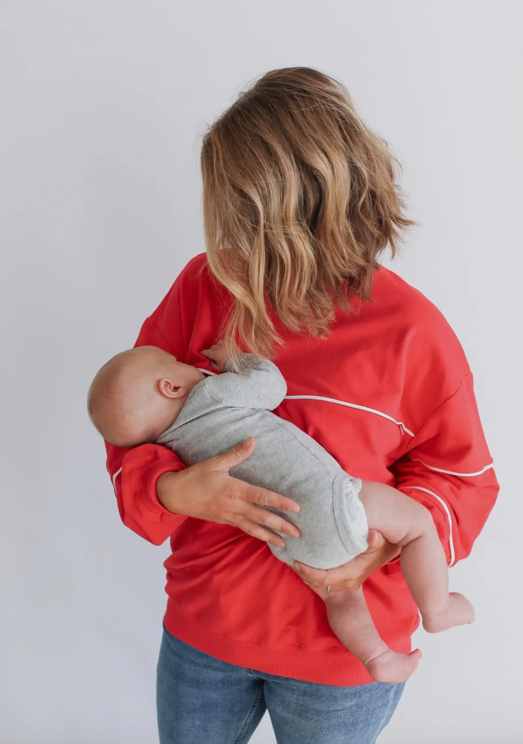 Sweat d’Allaitement Coquelicot 🌷